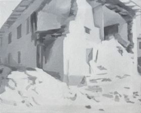 Derribo III, 2003 Óleo 67 x 81 cm