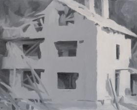 Derribo II, 2003 Óleo 67 X 81 cm.jpg