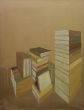 Los libros, 1990 Acrílico 162 x 130 cm