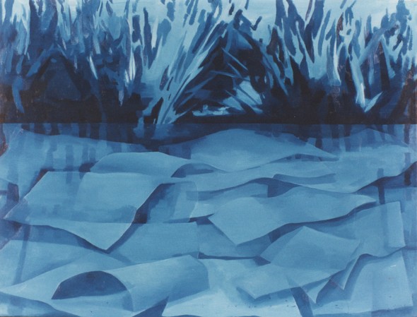 Lago, 1993 &Oacute;leo 175 x 230 cm 