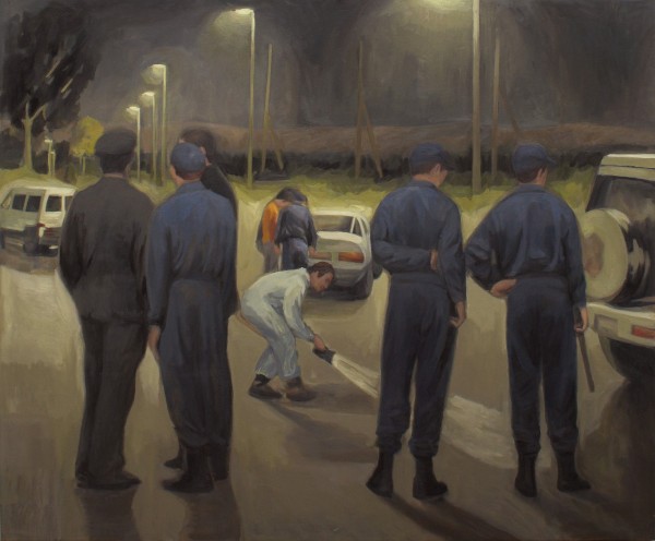 La Ronda de Noche 2008 Óleo lienzo 167 x 200 cm La Ronda de Noche 2008 Óleo lienzo 167 x 200 cm