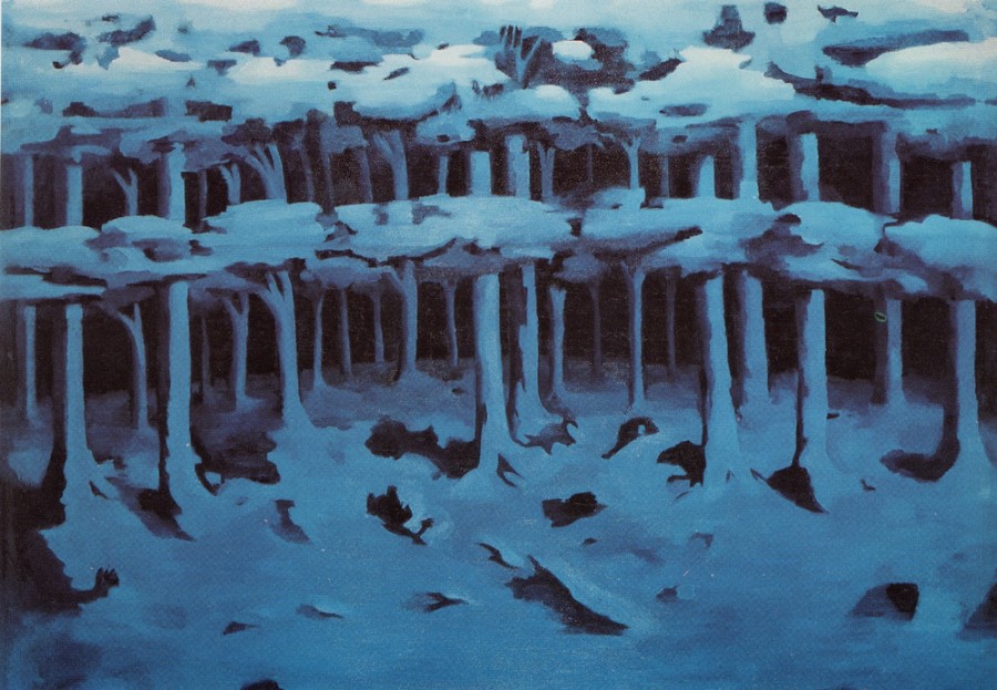 Bosque II, 1993 Óleo 200 x 300 cm Bosque II, 1993 Óleo 200 x 300 cm