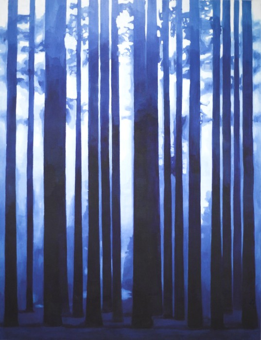 Bosque I, 1993. Óleo 260 x 200 cm Bosque I, 1993. Óleo 260 x 200 cm
